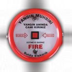 Buton Yangın İhbar Yuvarlak