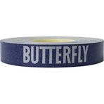 Butterfly Masa Tenisi Kürekleri için Kauçuk ve Bıçağınızın Kenarlarını Korumak için Kelebek Yan Bant - Renk Mavi/Gümüş - Genişlik 12 mm - Rulolar 10 m (20 Raket) ve 50 m (100 Raket) (3503M10)