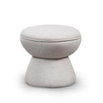 Button Puf Ekru