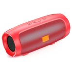 Butu J006 Kırmızı Subwoofer Bluetooth Hoparlör