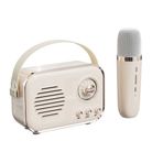 Butu P33 Plus Mikrofonlu Beyaz Bluetooth Hoparlör