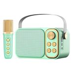 Butu YS103 Taşınabilir K Şarkı Soundbox Kablosuz Yeşil Bluetooth Hoparlör