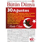 Bütün Dünya Dergi Ağustos 2025
