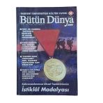 Bütün Dünya Nisan 2004 - İstiklal Madalyası (İkinci El)