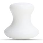 Bütüncül Şifa Beyaz Doğal Masaj Taşı (Mantar Gua Sha)