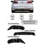 Buum Garaj Volkswagen Golf 6 Rie Difüzör Parlak Siyah Plastik