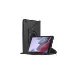Buway Samsung Galaxy A7 Lite SM-T220 Uyumlu Dönebilen Kılıf - Siyah