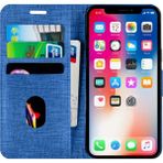Buway Samsung Galaxy S20 Fe Kartvizitli Cüzdan Kılıf - Mavi