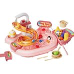 Buyfun 2'si 1 Çok Işlevli Yürümeye Başlayan Oyuncak Lavabo (Yurt Dışından) - Pembe