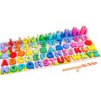 Buyfun Ahşap Sayı Bulmaca Şekil Sıralayıcısı (Yurt Dışından)
