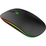 Buyfun M40 Siyah 2.4 g Şarj Edilebilir Ultra İnce Kablosuz Mouse