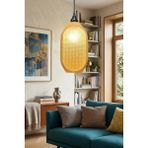 Buyolog Modern Sarkıt Tekli Kovan Avize Serisi ( 23X27 cm ) Salon Mutfak Oturma Odası Cafe Bar - 1 - Çok Renkli