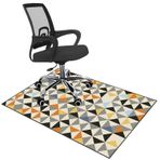 Büyük 120x140 cm oyun sandalyesi Mat masa sandalye koruyucu halı kaymaz plastik mat ev ofis ve oyun odası için