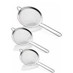 Büyük 3'lü Metal Süzgeç ROYALEKS-CLKN-1359 Nemere