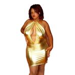 Büyük Beden Fantazi Elbise Br031059