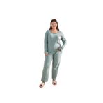 Büyük Beden İnterlok Pijama Takımı (mint, 42)