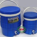 Büyük boy 2'li set Musluklu Termos 2 Adet Su Sebilleri Çift Cidarlı 5cm Tam izolasyonlu Çift Katmanl