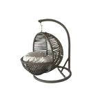 Büyük boy (57 cm) Yastıklı Kedi Salıncağı-Kedi hamak-Yerli üretim-Yüksek kalite (Gri)