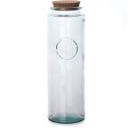 Büyük Boy Baharat Kavanozu, Şık ve Dayanıklı, 1800 ml Hacim - Ahşap - Bej - Siyah