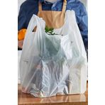Büyük Boy Beyaz Atlet Market Alışveriş Çöp Poşeti Hışır Poşet 2kg Plastik Torba Büyük