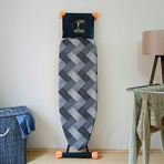 Büyük Boy Keçeli Ipli Ütü Masası Kılıfı 55X140 Cm, Şık ve Pratik Kullanım - Antrasit - Seçenek 1