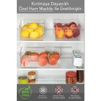 Büyük Boy Kulplu Kırılmaz Buzdolabı Düzenleyici Organizer Kutu
