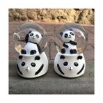 Büyük Boy Panda Kar Küresi - Renkli