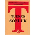 Büyük Boy Türkçe Sözlük Tdk Ya Göre Hazırlanmış Plastik Kapak
