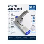 Büyük Boy Zımba Makinesi 1 Adet Kangaro Ds-23S15fl Arşiv Tipi Zımba Makinası 120 Yaprak Kapasiteli Büro Zımba Teli Kollu
