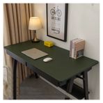 Büyük Deri Masa Pedi Koruyucu Kaymaz Isıya Dayanıklı Su Geçirmez Silinebilir Ofis Masası için Ekstra Büyük Mouse Pad Gömme Yemek Giyinme Sehpa Mat 60 × 140 cm (Renk: f)