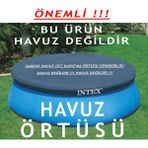Büyük Havuz Örtüsü 366 cm Çapındaki Havuzlar Için Pool Cover For Easy Set Pool / Bu Bir Havuz Örtüsüdür