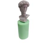 Büyük Iskender Büstü Şeklinde Silikon Kokulu Taş Ve Mum Kalıbı 9,5x5x6,5 Cm dop13733416igo