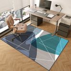 Büyük masa sandalyesi matı, 160 x 200 cm, kaymaz, sert ahşap zemin koruyucu, çok amaçlı bilgisayar ve oyun sandalyesi matı, çizilmeye dayanıklı, ahşap, laminat ve halı kaplı yüzeyler için