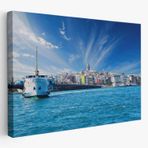 Büyük Mecidiye Camii- Ortaköy Camii Dekoratif Kanvas Tablo, Duvar Dekoru 6503