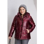 Büyük Moda PARLAK DOKULU PREMIUM ŞİŞME MONT