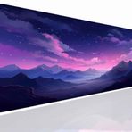 Büyük Oyun Mouse Pad Mouse Mat Manzaralı Masa Mat Büyük Genişletilmiş XL Oyun Mousepad Su Geçirmez Masa Örtüsü, Kaymaz Tabanlı Fare Altlığı, Bilgisayar Klavyesi ve Fare Altlığı için Masa Pedi 60 x 30