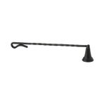 Büyük Pazar Store Mum Söndürme Aleti 33 cm Meridyendukkan Metal Mum Söndürücü Siyah Renk - Option-1