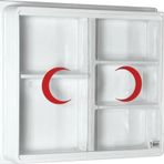 Büyük Plastik Ecza Dolabı 50cm x 47cm x11cm 157-TRNT