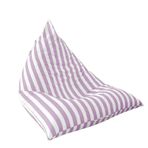 Büyük Puf Koltuk, Fasulye Torbası Sandalye Kılıfı Dış Mekan Çok Renkli 100x140cm(Light Purple)