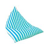 Büyük Puf Koltuk, Fasulye Torbası Sandalye Kılıfı Dış Mekan Çok Renkli 100x140cm(Sky Blue)