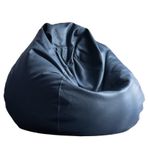 Büyük Puf Koltuk, Fasulye Torbası Sandalye Kılıfı Suni Deri Puf Dolgusuz 80-120cm(Color7,D120cm-empty cover)