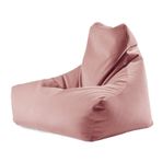 Büyük Puf Koltuk, Fasulye Torbası Sandalye Örtüsü Oturma Odası İçin Dolgu Yok Çok Renkli(Bean Pink-sf)