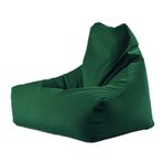 Büyük Puf Koltuk, Fasulye Torbası Sandalye Örtüsü Oturma Odası İçin Dolgu Yok Çok Renkli(Dark Green-sf)