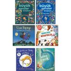 Büyük Sorular Kitabım + Büyük Sorular Kitabım Hayvanlar + Uçan Süpürge + Davetsiz Misafirler + Zürafalar Dans Edemez + Sürpriz Konuk / 6 Kitap Set Çocuk Masal Hikaye Öykü Kitapları - Hayır