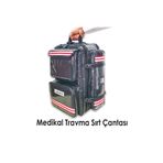 Büyük Travma Sırt Çantası - CANACIL - TK3855 - TipX - Siyah