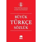 Büyük Türkçe Sözlük(Karton Kapak) - Tek Ebat