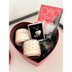 Büyük Valentine&Doğum günü,Sevgiliye Özel Hediye Kutu,love Fincan,Te Amo Kalpli Kolye,Yüzük,Anahtarlık,Mum 0676