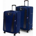 Büyük Ve Orta Boy Valiz Seti 4 Teker U.s. Polo Assn. Kumaş Valiz Lacivert 26046