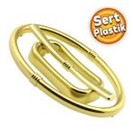 Büyük Zümre Mobilya Çekmece Mutfak Kapak Dolap Dolabı Kulpu Kulbu 32 Mm Gold Sert Plastik Kulpları