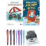 Büyükbabamın Kocaman Denizi ve Zaman Bisikleti 1 2'li Set - Kalem